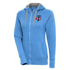 MLB Minnesota Twins Antigua Women's Victory Full-Zip Hoodie