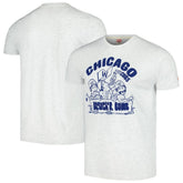 MLB Chicago Cubs Homage Bleacher Bums Hyper Local Tri-Blend T-Shirt