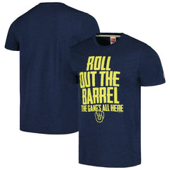 MLB Milwaukee Brewers Homage Gangs All Here Hyper Local Tri-Blend T-Shirt