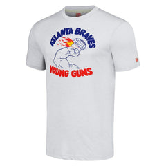 MLB Atlanta Braves Homage Doodle Collection Young Guns Tri-Blend T-Shirt