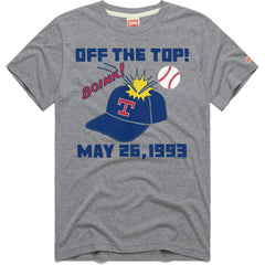 MLB Texas Rangers Homage Doodle Collection Off the Top Tri-Blend T-Shirt