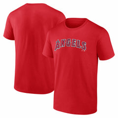 MLB Los Angeles Angels Logo Athletic Wordmark T-Shirt