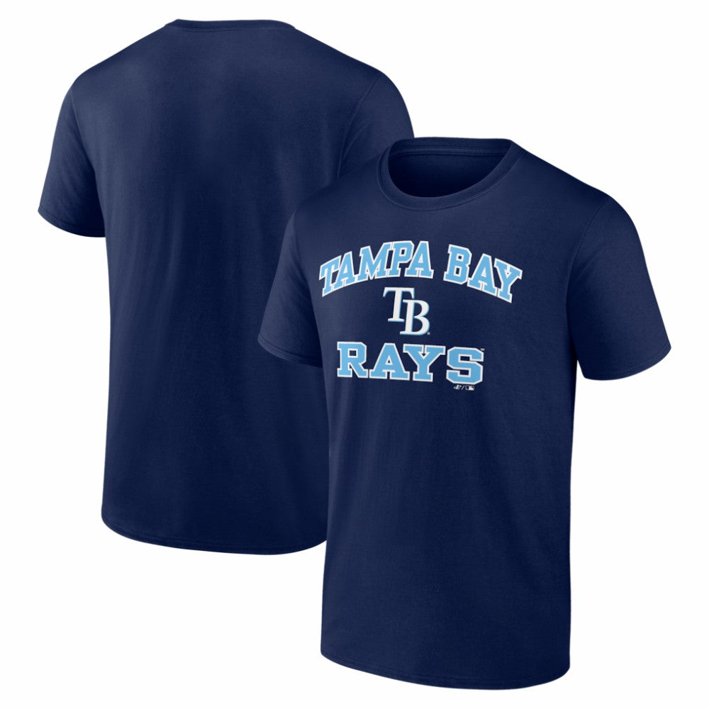 MLB Tampa Bay Rays Logo Athletic Heart and Soul T-Shirt