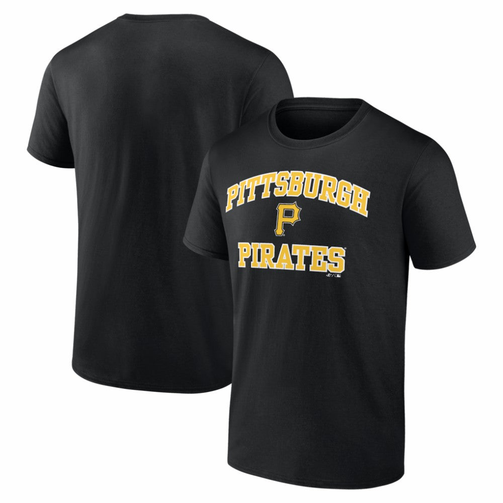 MLB Pittsburgh Pirates Logo Athletic Heart and Soul T-Shirt