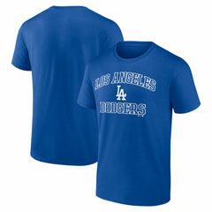 MLB Los Angeles Dodgers Logo Athletic Heart and Soul T-Shirt