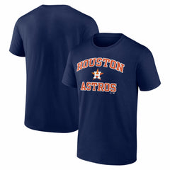 MLB Houston Astros Logo Athletic Heart and Soul T-Shirt