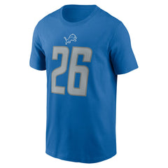 Jahmyr Gibbs 2023 NFL Draft First Round Pick Player Name & Number T-Shirt - Detroit Lions