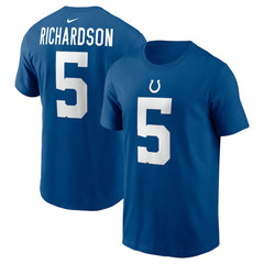 Anthony Richardson Player Name & Number T-Shirt - Indianapolis Colts