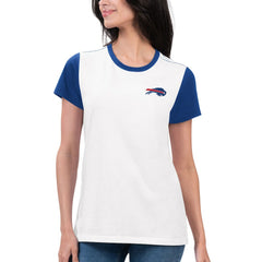 G-III 4Her by Carl Banks Women's Fashion Illustration T-Shirt - Buffalo Bills