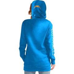 G-III 4Her by Carl Banks Women's Extra Inning Pullover Hoodie - Los Angeles Chargers