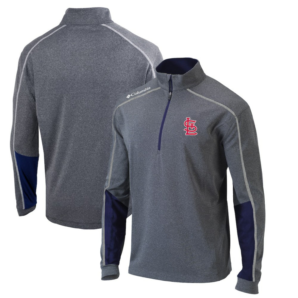 MLB St. Louis Cardinals Columbia Omni-Wick Shotgun 2.0 Quarter-Zip Pullover Top