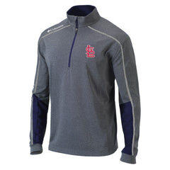 MLB St. Louis Cardinals Columbia Omni-Wick Shotgun 2.0 Quarter-Zip Pullover Top
