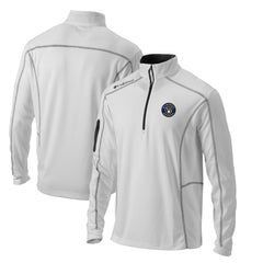 MLB Milwaukee Brewers Columbia Omni-Wick Shotgun Quarter-Zip Pullover Top