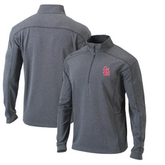 MLB St. Louis Cardinals Columbia Omni-Wick Shotgun Quarter-Zip Pullover Top