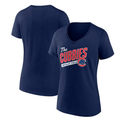 MLB Chicago Cubs Women's Hometown Collection Those Cubbies V-Neck T-Shirt