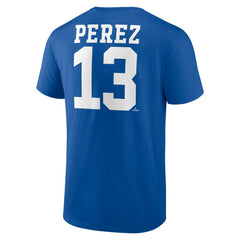 MLB Salvador Perez Kansas City Royals Player Icon Name & Number T-Shirt