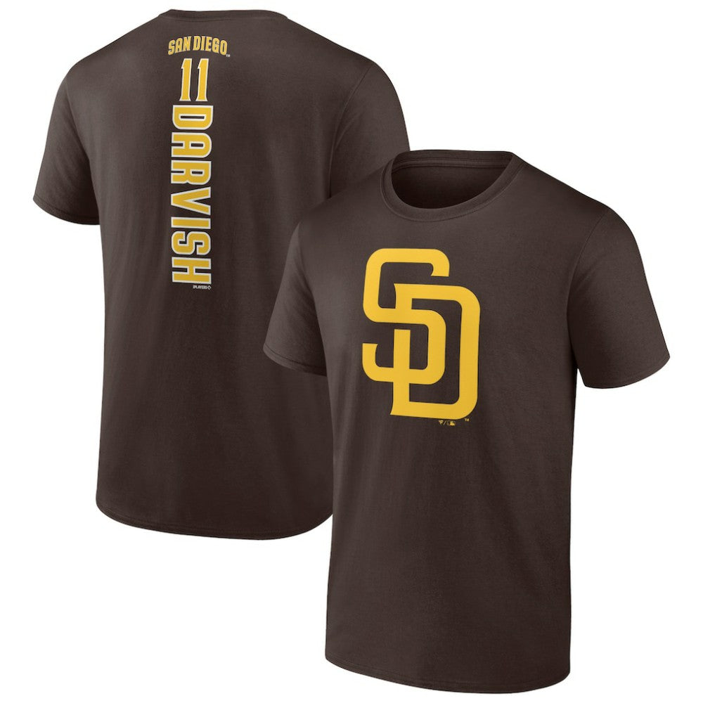 MLB Yu Darvish San Diego Padres Playmaker Name & Number T-Shirt
