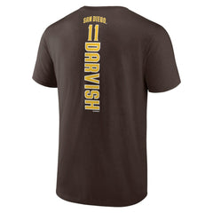 MLB Yu Darvish San Diego Padres Playmaker Name & Number T-Shirt