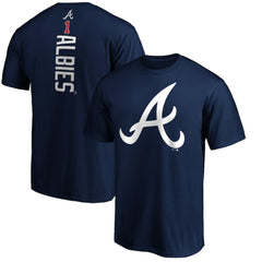 MLB Ozzie Albies Atlanta Braves Playmaker Name & Number T-Shirt