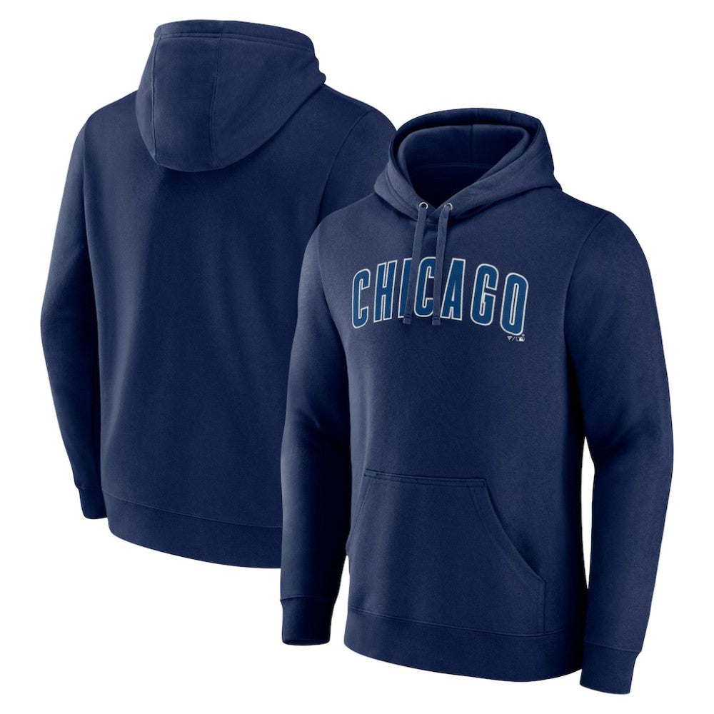 MLB Chicago Cubs Official Wordmark Pullover Hoodie