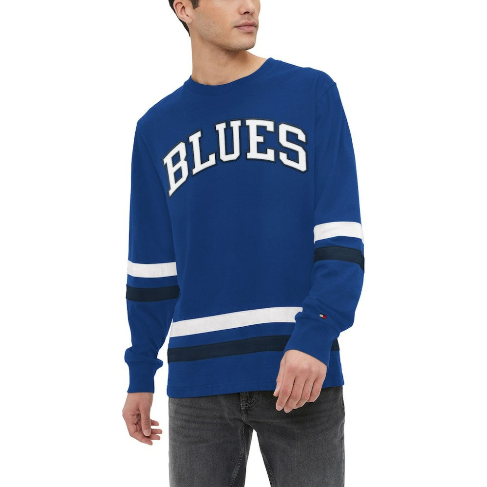 NHL Blue St. Louis Blues Tommy Hilfiger Nolan Long Sleeve T-Shirt
