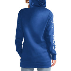NHL Blue St. Louis Blues G-III 4Her by Carl Banks Women's Overtime Pullover Hoodie