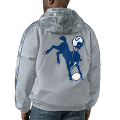 Starter Thursday Night Gridiron Throwback Full-Zip Jacket - Indianapolis Colts