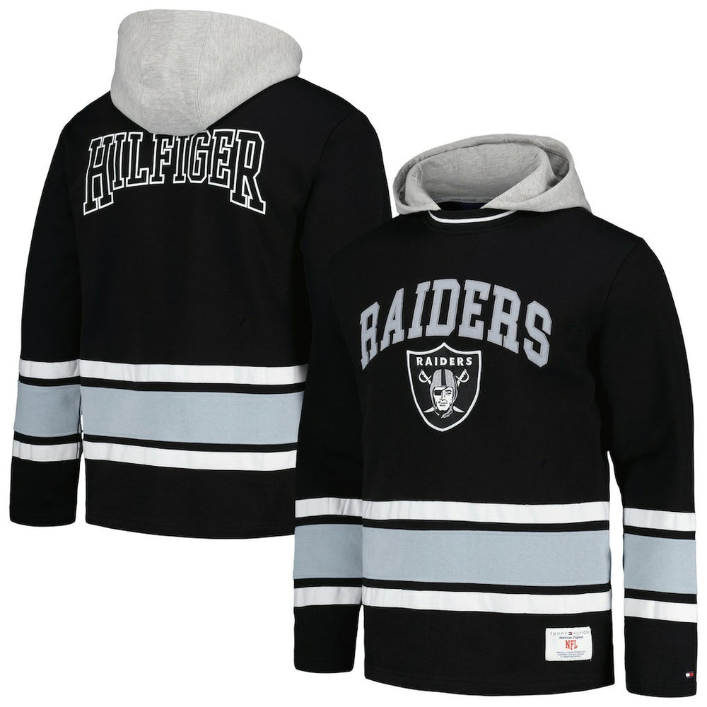 Tommy Hilfiger Ivan Fashion Pullover Hoodie - Las Vegas Raiders
