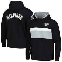 Tommy Hilfiger Morgan Long Sleeve Hoodie T-Shirt - Las Vegas Raiders