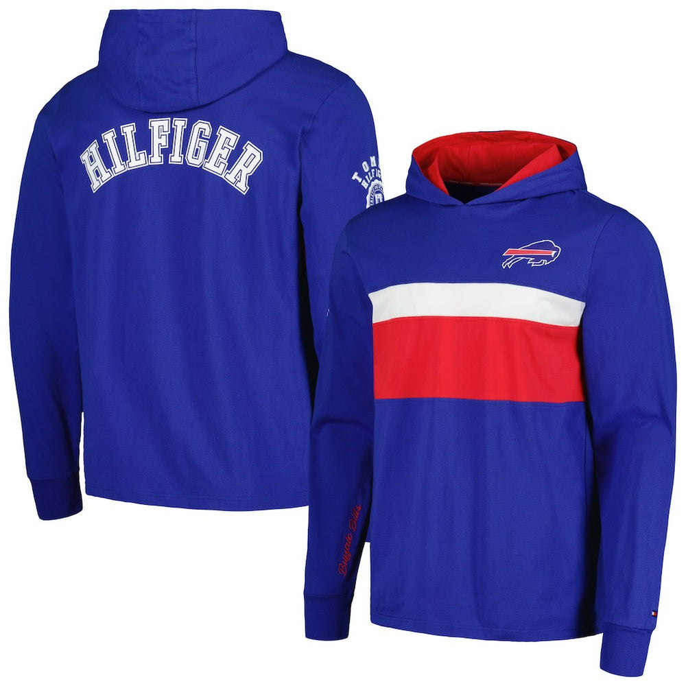 Tommy Hilfiger Morgan Long Sleeve Hoodie T-Shirt - Buffalo Bills