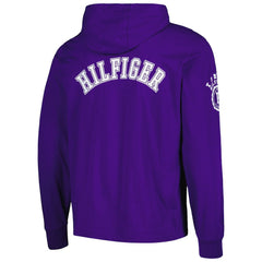 Tommy Hilfiger Morgan Long Sleeve Hoodie T-Shirt - Minnesota Vikings