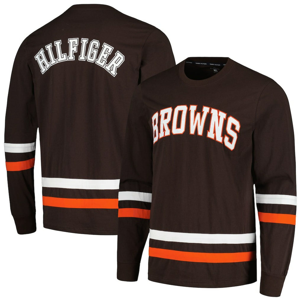 Tommy Hilfiger Nolan Long Sleeve T-Shirt - Cleveland Browns