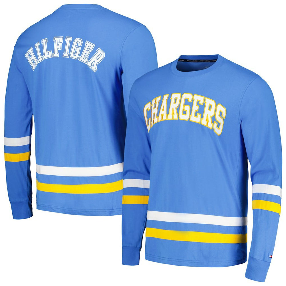 Tommy Hilfiger Nolan Long Sleeve T-Shirt - Los Angeles Chargers