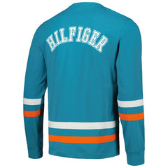 Tommy Hilfiger Nolan Long Sleeve T-Shirt - Miami Dolphins