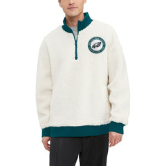 Tommy Hilfiger Jordan Sherpa Quarter-Zip Sweatshirt - Philadelphia Eagles