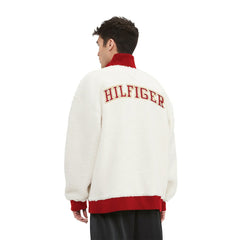 Tommy Hilfiger Jordan Sherpa Quarter-Zip Sweatshirt - San Francisco 49ers
