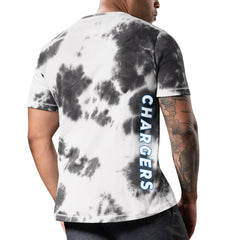 MSX by Michael Strahan Freestyle Tie-Dye T-Shirt - Los Angeles Chargers