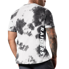 MSX by Michael Strahan Freestyle Tie-Dye T-Shirt - Las Vegas Raiders