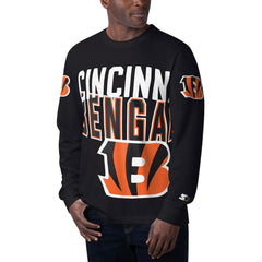 Starter Clutch Hit Long Sleeve T-Shirt - Cincinnati Bengals