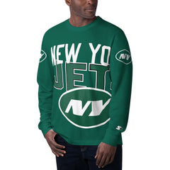 Starter Clutch Hit Long Sleeve T-Shirt - New York Jets