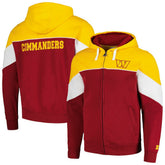 Starter Running Back Full-Zip Hoodie - Washington Commanders