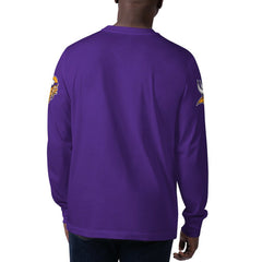 Starter Clutch Hit Long Sleeve T-Shirt - Minnesota Vikings