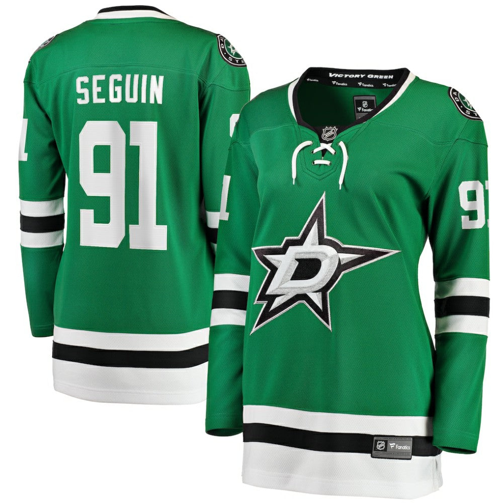 NHL Kelly Green Tyler Seguin Dallas Stars Fanatics Women's Home Breakaway Player Jersey