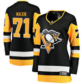NHL Black Evgeni Malkin Pittsburgh Penguins Fanatics Women's Home Breakaway Player Jersey