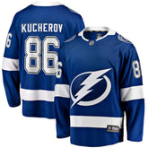 NHL Blue Nikita Kucherov Tampa Bay Lightning Fanatics Home Breakaway Jersey