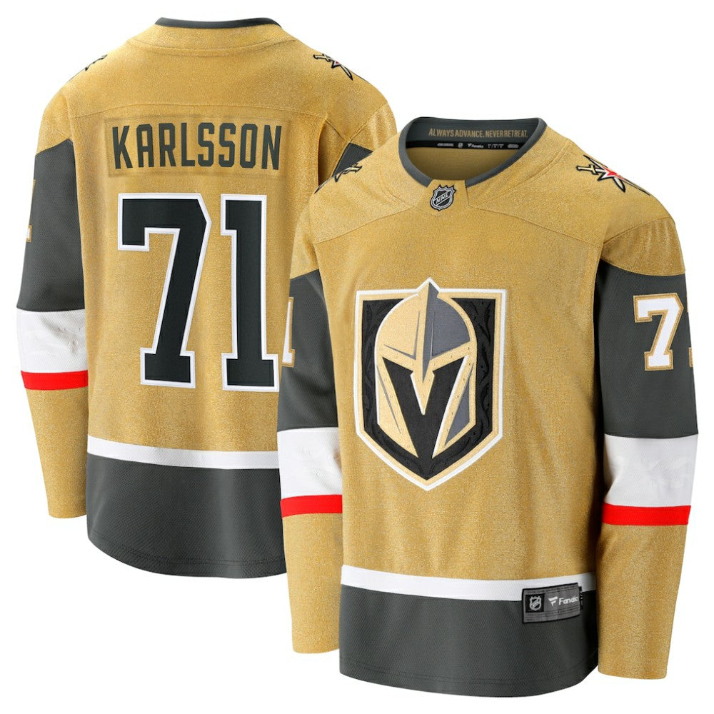 NHL Gold William Karlsson Vegas Golden Knights Fanatics Home Breakaway Jersey