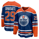 NHL Royal Leon Draisaitl Edmonton Oilers Fanatics Home Breakaway Jersey