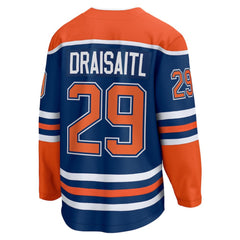 NHL Royal Leon Draisaitl Edmonton Oilers Fanatics Home Breakaway Jersey