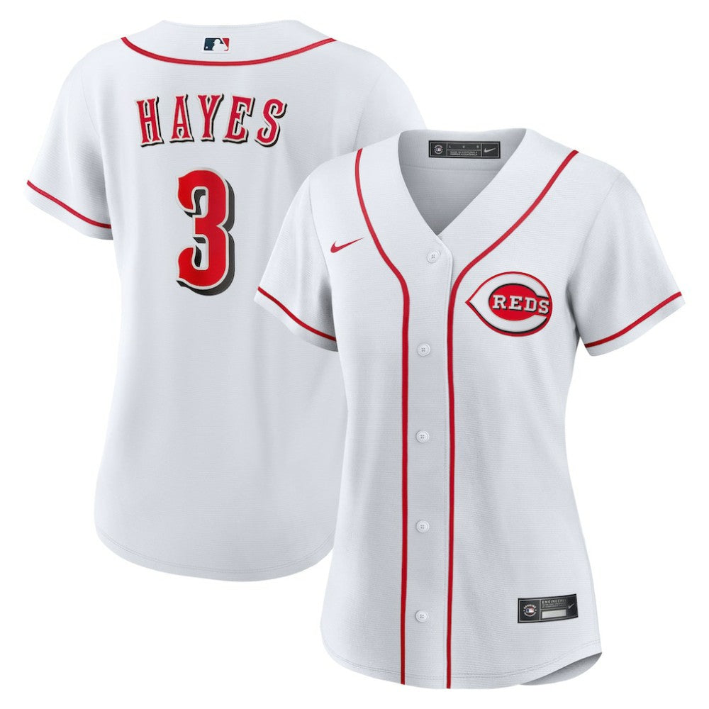 MLB Ke'Bryan Hayes Cincinnati Reds Nike Women's Home Replica Jersey