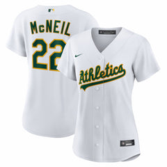 MLB Jeff McNeil Athletics Nike Women's Home Replica Jersey